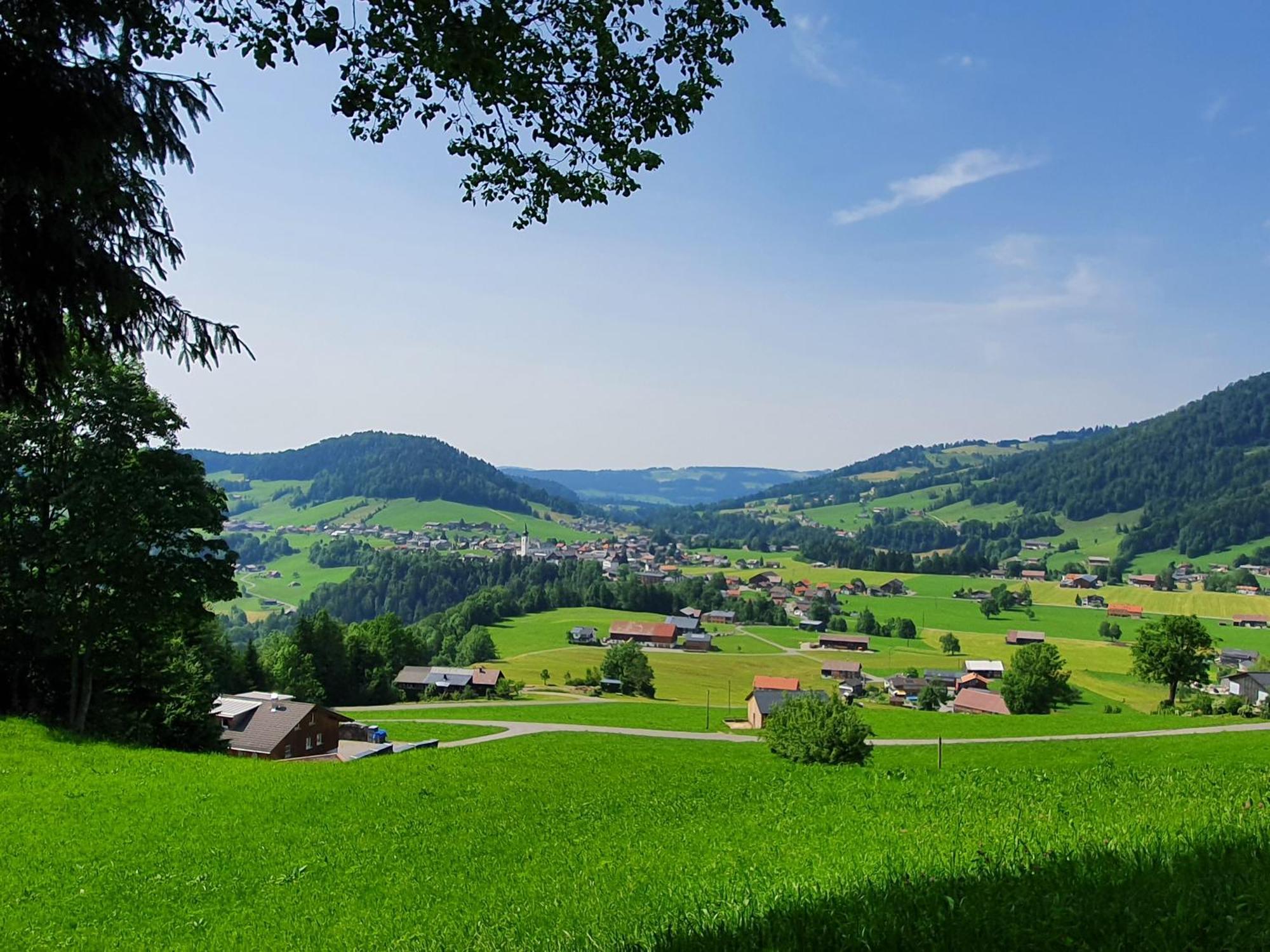Ferienwohnung Zu Gast bei den Hagspiels Hittisau Exterior foto
