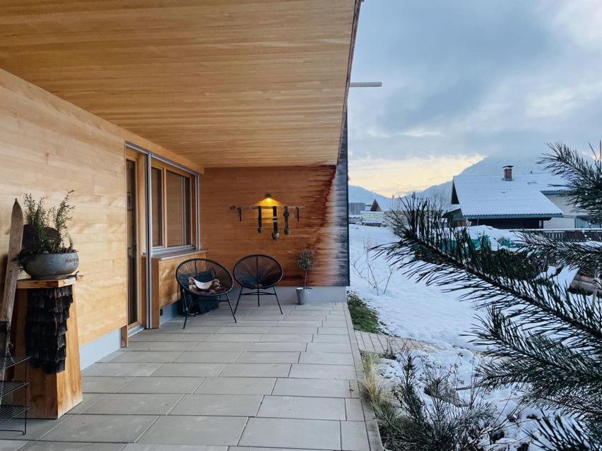 Ferienwohnung Zu Gast bei den Hagspiels Hittisau Exterior foto